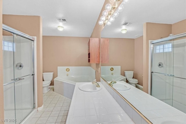 880 Autumn Canyon Way, Henderson, NV 89002 - bathroom with visible vents, a sink, and toilet