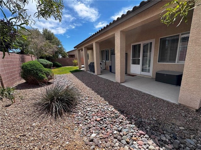 6134 Burleson Ranch Rd, Las Vegas, NV 89131 - view of yard with a patio area