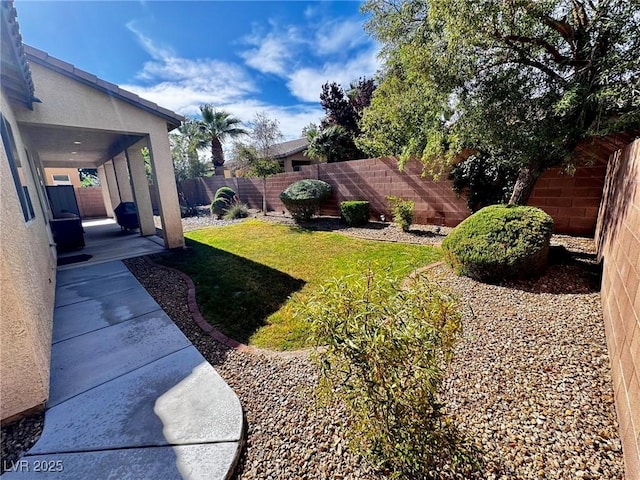 6134 Burleson Ranch Rd, Las Vegas, NV 89131 - view of yard featuring a patio
