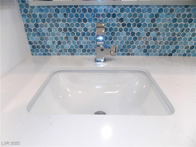 room details with a sink