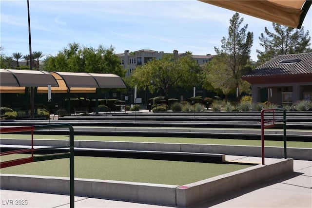view of property's community