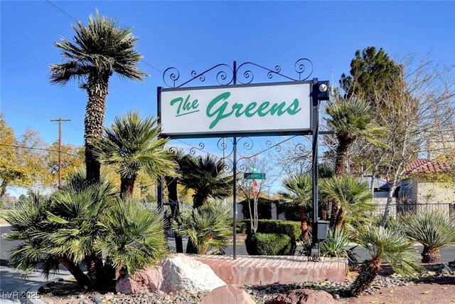 611 Spyglass Ln, Las Vegas, NV 89107 - view of community / neighborhood sign
