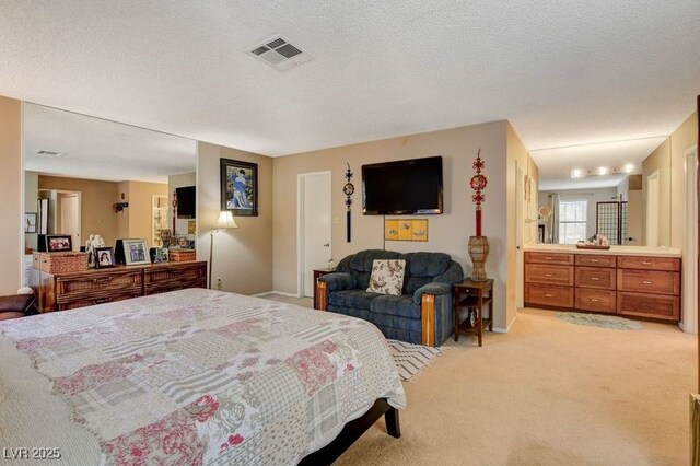 611 Spyglass Ln, Las Vegas, NV 89107 - bedroom featuring visible vents and light carpet