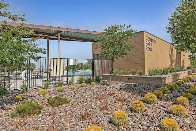 595 Beverly Pine Pl, Henderson, NV 89011 - view of side of property with concrete block siding and fence