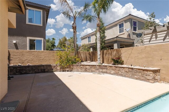 7736 Villa Andrade Ave, Las Vegas, NV 89131 - view of patio / terrace featuring a fenced backyard