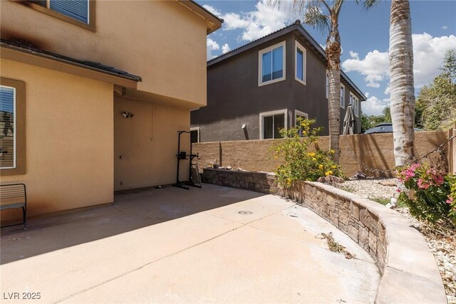 7736 Villa Andrade Ave, Las Vegas, NV 89131 - view of patio / terrace featuring fence