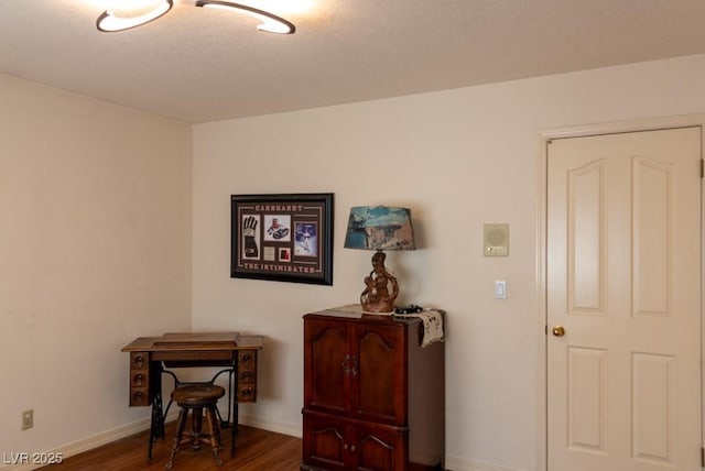 3008 Blue Fin Cir, Las Vegas, NV 89128 - hallway with wood finished floors and baseboards