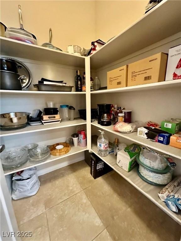 view of pantry