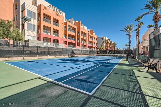 55 E Agate Ave Unit 202, Las Vegas, NV 89123 - view of tennis court with fence