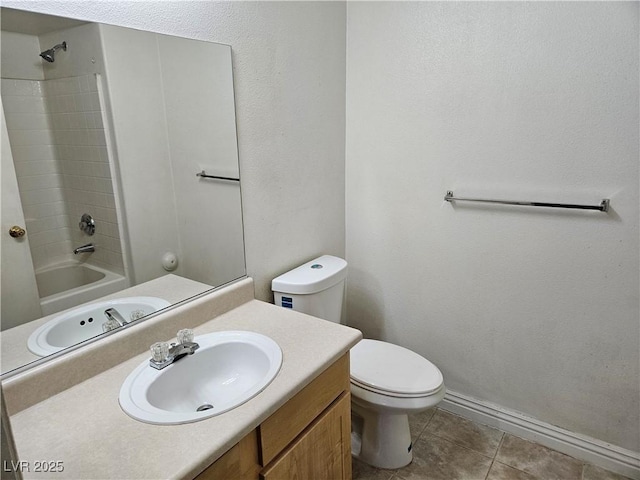 2615 W Gary Ave Unit 1085, Las Vegas, NV 89123 - full bathroom with vanity, tile patterned flooring, and shower / bath combination