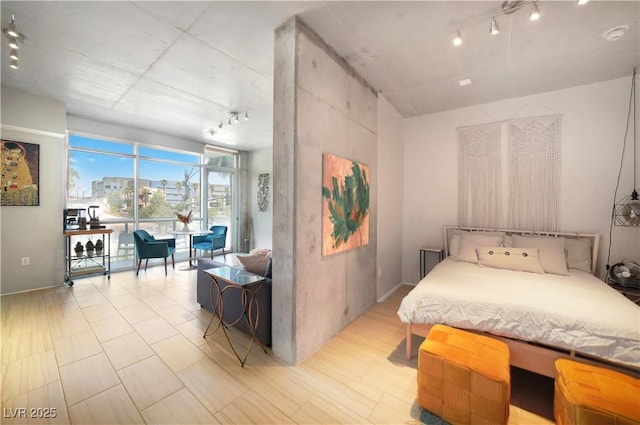 353 E Bonneville Ave Unit 215, Las Vegas, NV 89101 - bedroom with track lighting