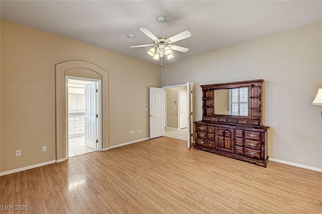 1574 Livingston Dr, Henderson, NV 89012 - unfurnished bedroom with wood finished floors and ensuite bathroom