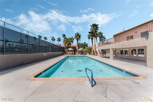 5020 Indian River Dr Unit 424, Las Vegas, NV 89103 - pool with a patio and fence