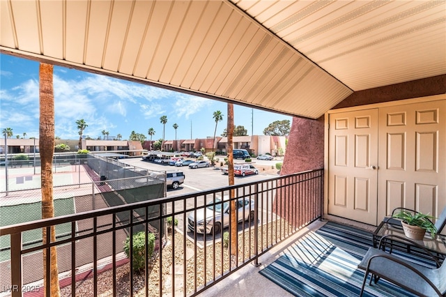 5020 Indian River Dr Unit 424, Las Vegas, NV 89103 - balcony featuring a residential view