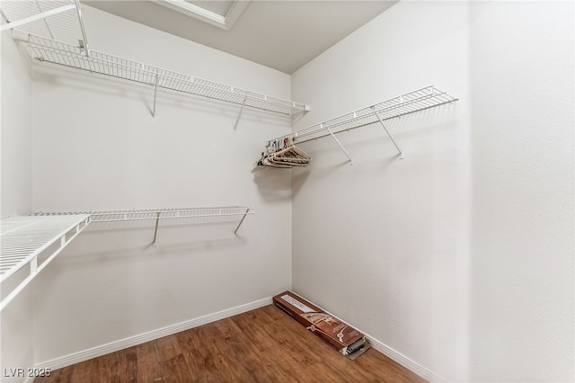 10029 Netherton Dr, Las Vegas, NV 89134 - spacious closet with wood finished floors