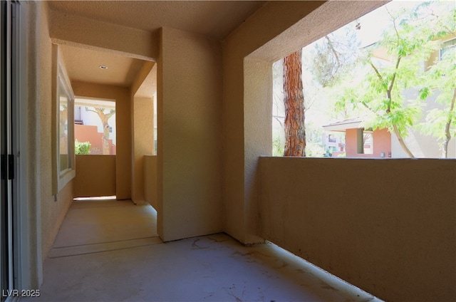 view of hallway