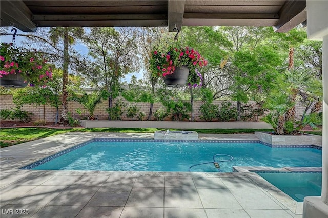 3151 Coachlight Cir, Las Vegas, NV 89117 - view of pool with a fenced in pool and fence