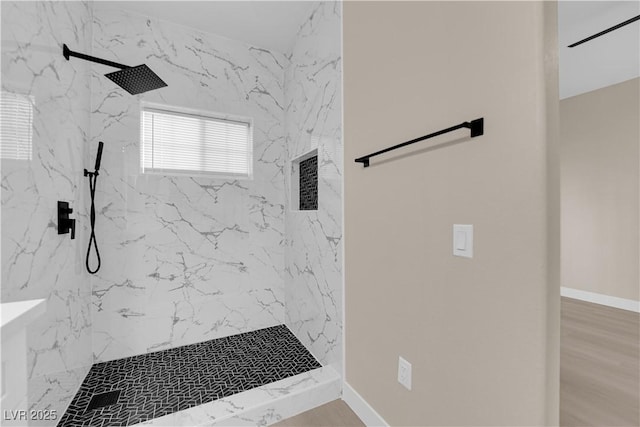 2007 Cutlass Dr Unit 0, Henderson, NV 89014 - bathroom with baseboards and a marble finish shower