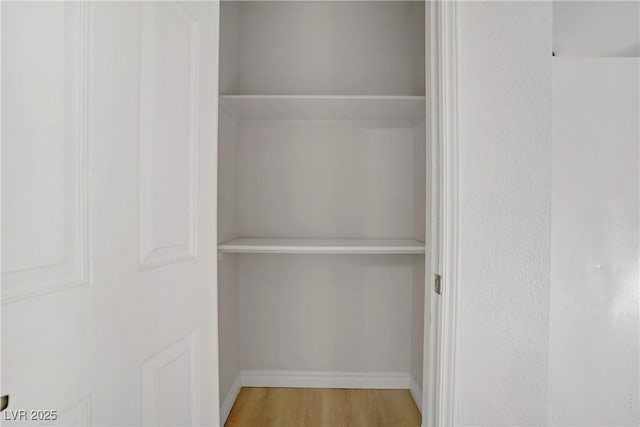 view of closet