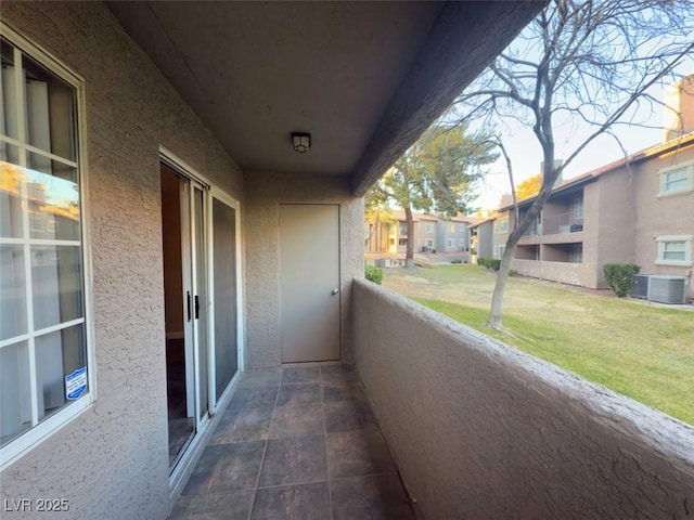 2750 S Durango Dr Unit 1038, Las Vegas, NV 89117 - balcony with a residential view and cooling unit