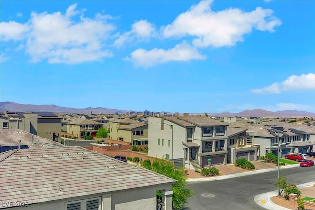 9045 Knots Estate St, Las Vegas, NV 89139 - view of mountain feature featuring a residential view