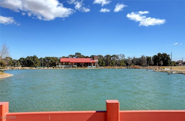 property view of water