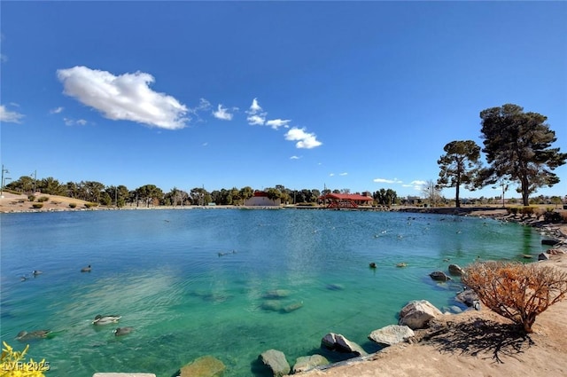 property view of water