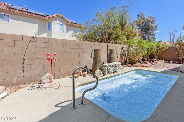 1084 Little House Ct, Henderson, NV 89011 - view of swimming pool with a fenced backyard