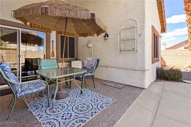 1084 Little House Ct, Henderson, NV 89011 - view of patio featuring outdoor dining space