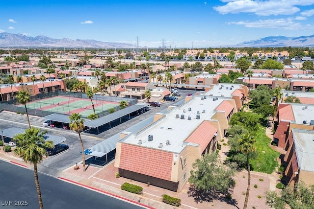 4980 Indian River Dr Unit 447, Las Vegas, NV 89103 - bird's eye view featuring a mountain view and a residential view