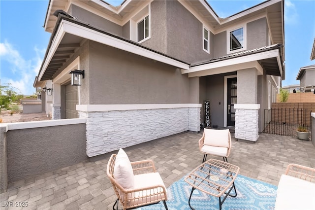 356 Silva Pl, Henderson, NV 89011 - view of patio with fence