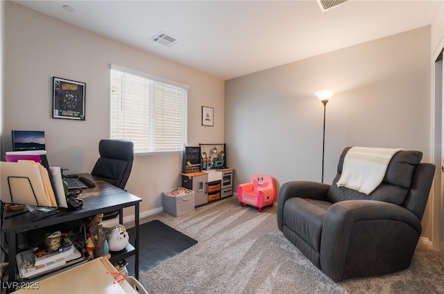 356 Silva Pl, Henderson, NV 89011 - carpeted office featuring visible vents and baseboards