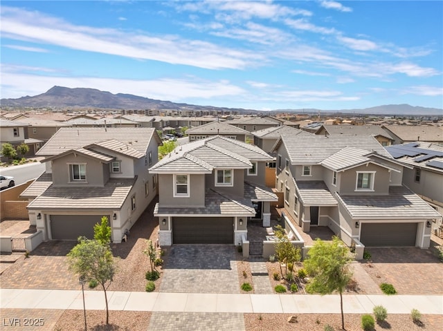 356 Silva Pl, Henderson, NV 89011 - bird's eye view featuring a residential view and a mountain view