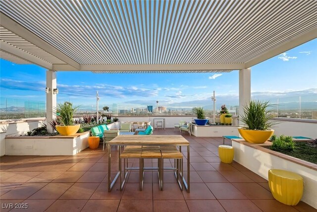 150 Las Vegas Blvd Unit 1507, Las Vegas, NV 89101 - view of patio / terrace featuring a pergola