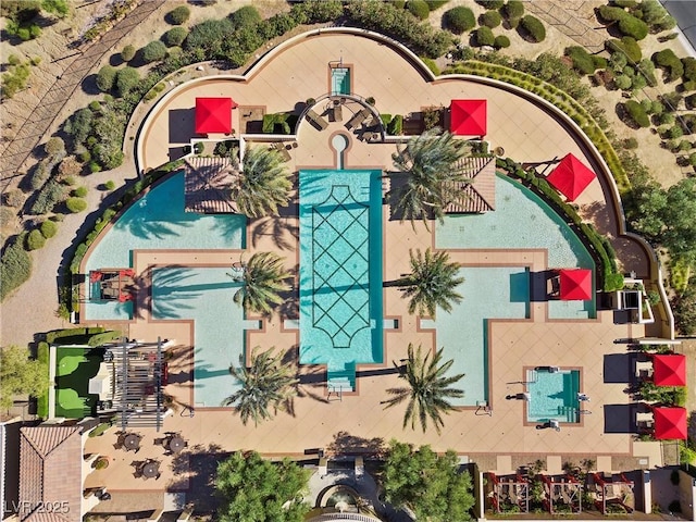 drone / aerial view