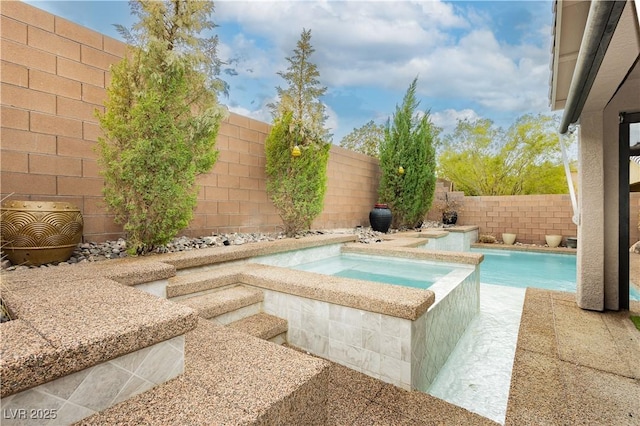 3163 Biccari Ave, Henderson, NV 89044 - view of pool featuring a fenced backyard
