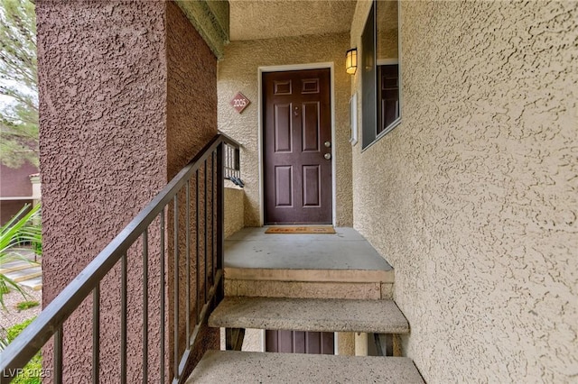 view of staircase