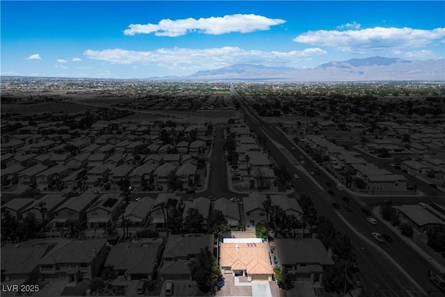 8504 W Gilmore Ave, Las Vegas, NV 89129 - drone / aerial view of a mountain backdrop