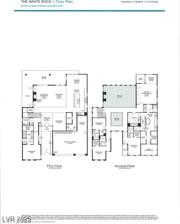 5436 Succulent Rose Dr, Las Vegas, NV 89135 - plan
