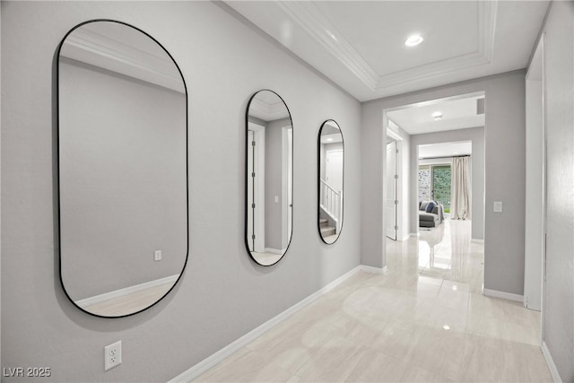 12705 Coastline Shadow St, Las Vegas, NV 89141 - hall featuring baseboards