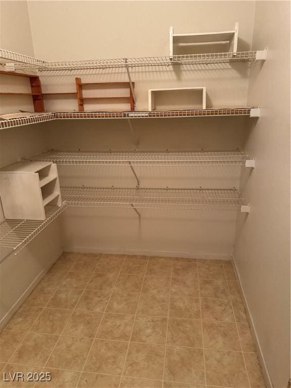 view of pantry