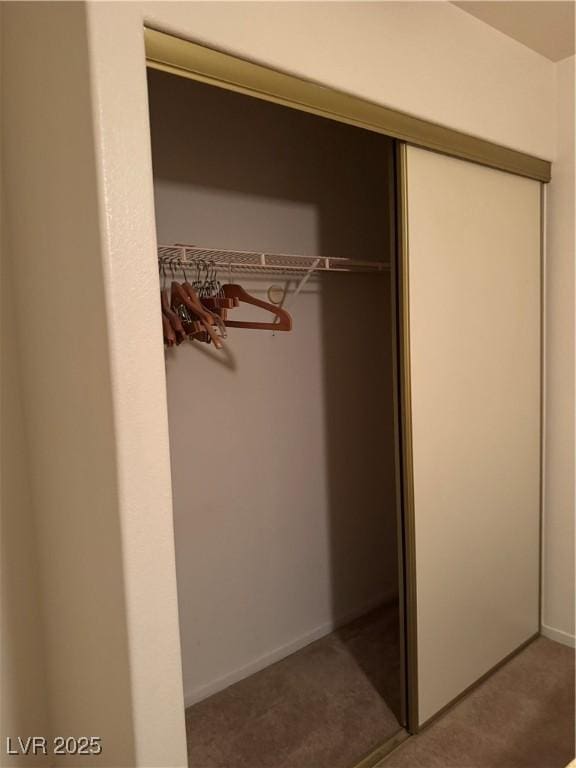 view of closet