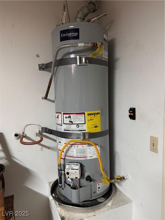 utilities with strapped water heater
