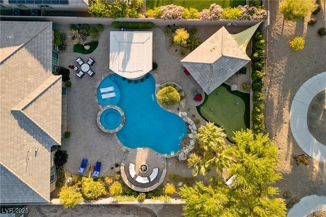 bird's eye view