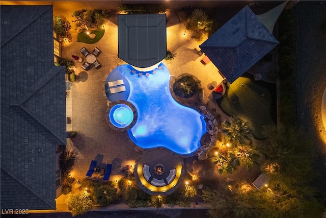 aerial view