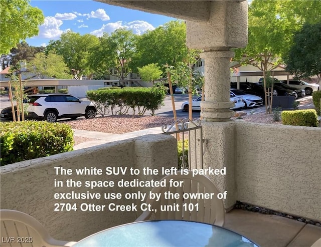 2704 Otter Creek Ct Unit 101, Las Vegas, NV 89117 - view of balcony