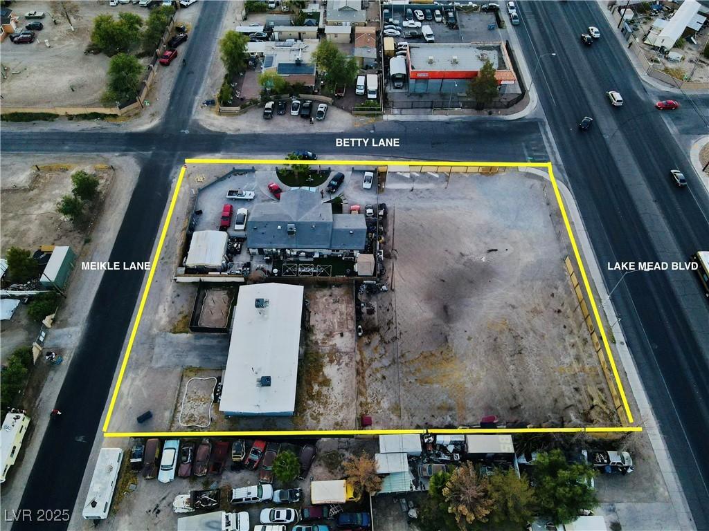 5320 Meikle Ln, Las Vegas, NV 89156 - bird's eye view