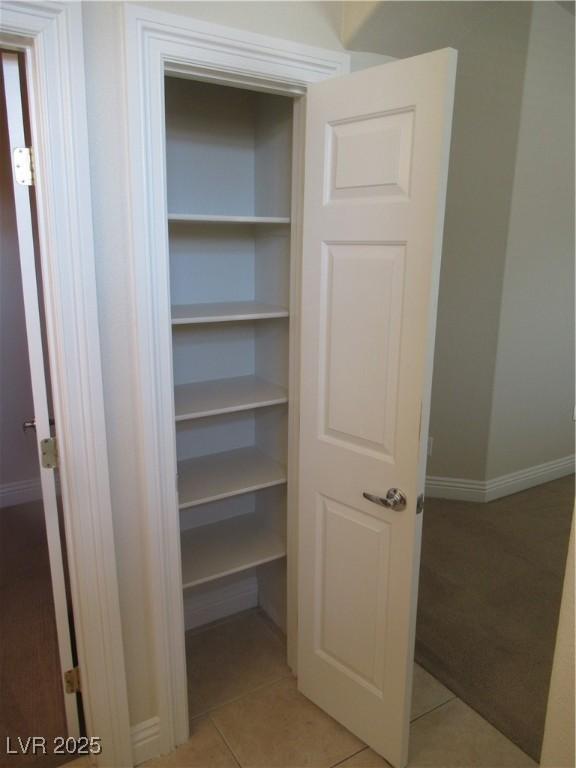 view of closet