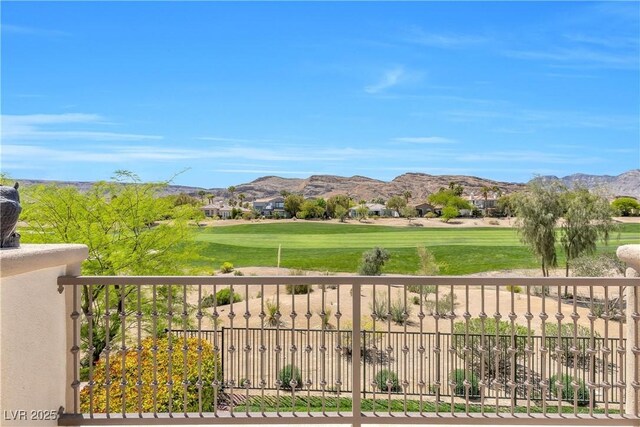 2933 Red Springs Dr, Las Vegas, NV 89135 - view of mountain background with a golf club