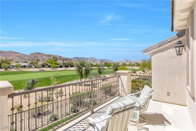 2933 Red Springs Dr, Las Vegas, NV 89135 - balcony with a mountain view